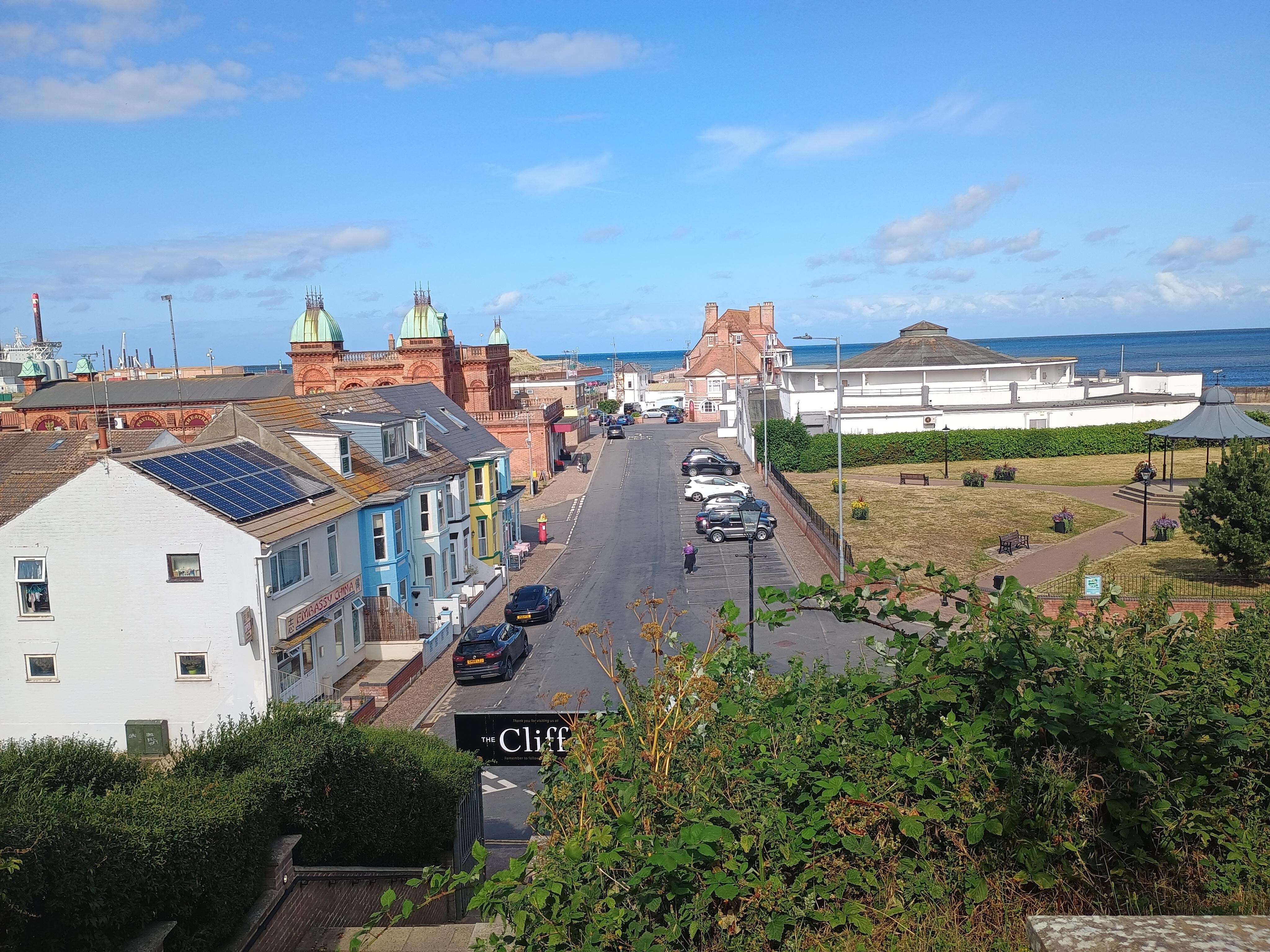 View from the bar