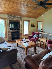 Upstairs great room