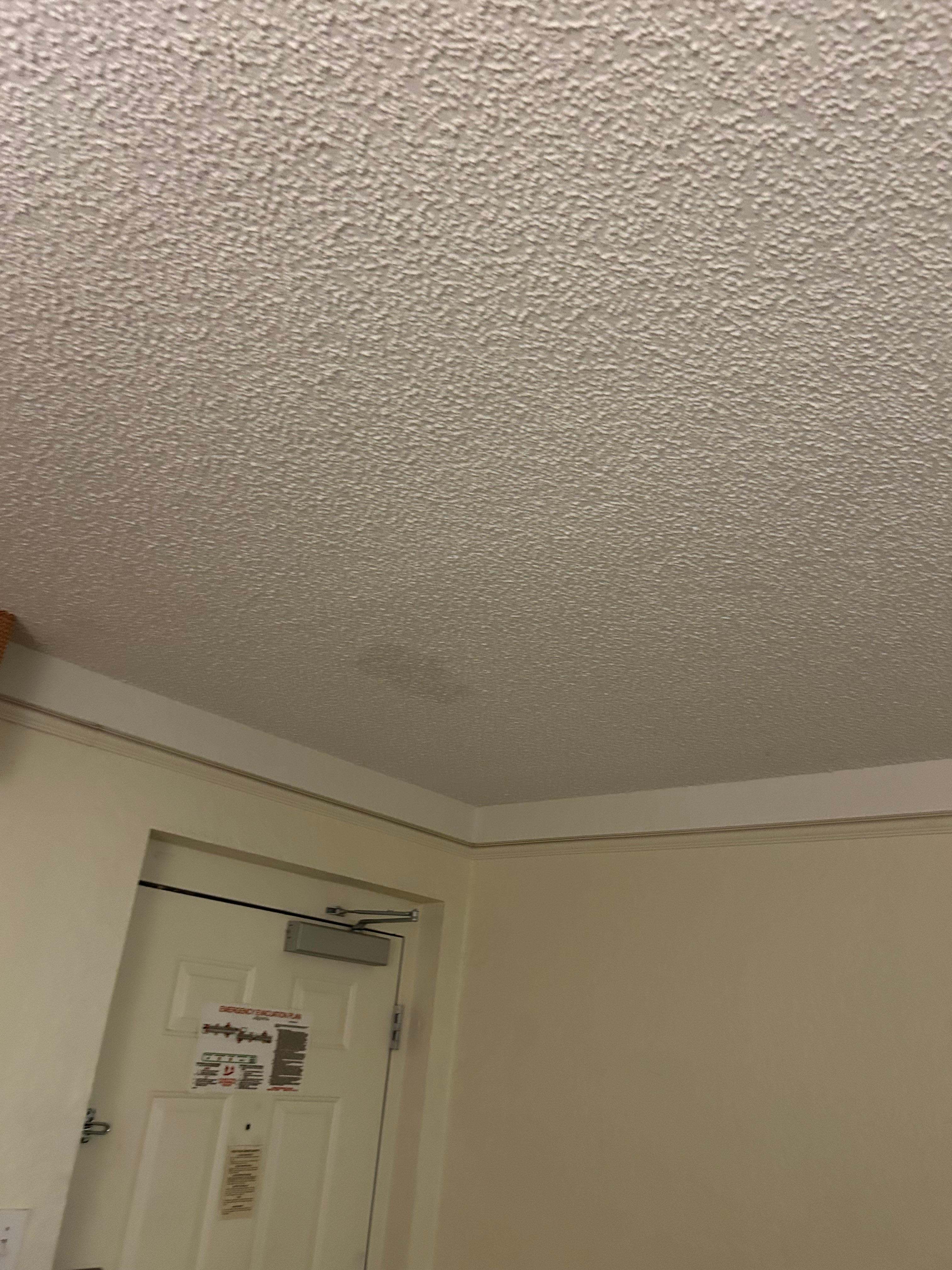 Stains on ceiling 