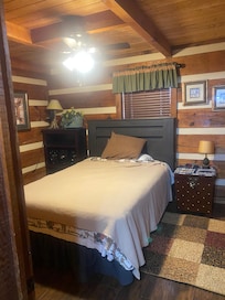 One of the bedrooms