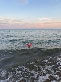 Beach right out your door!