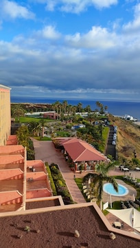 Vue générale depuis notre chambre (suite familiale pour 4 personnes)