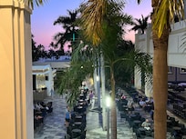 Sunset from the lobby