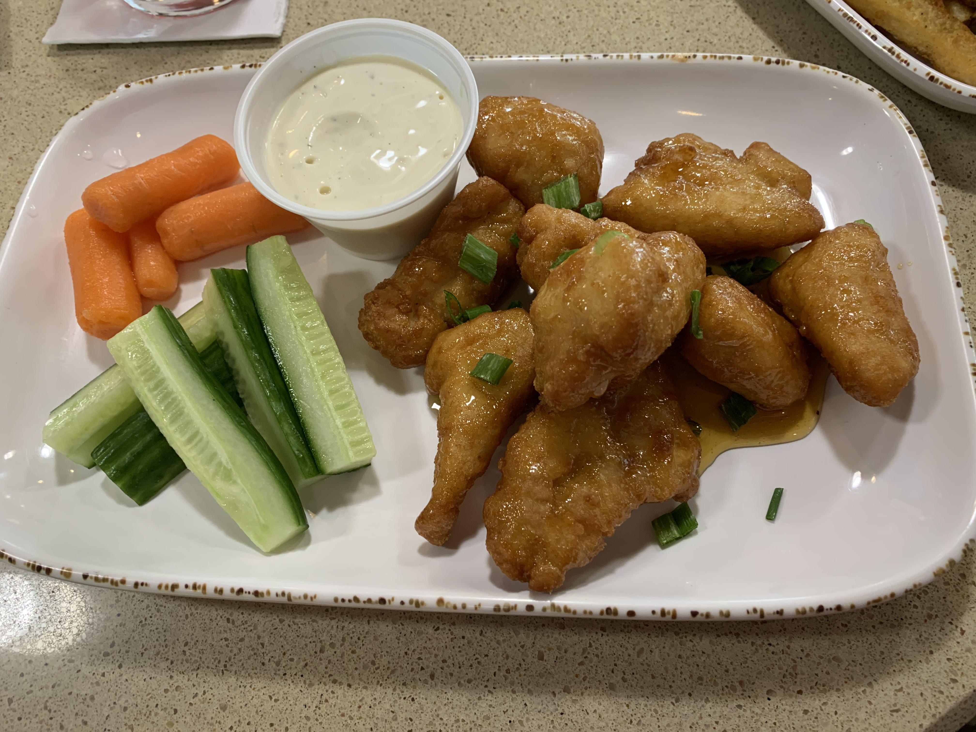 Hot Honey Chicken wings (boneless)