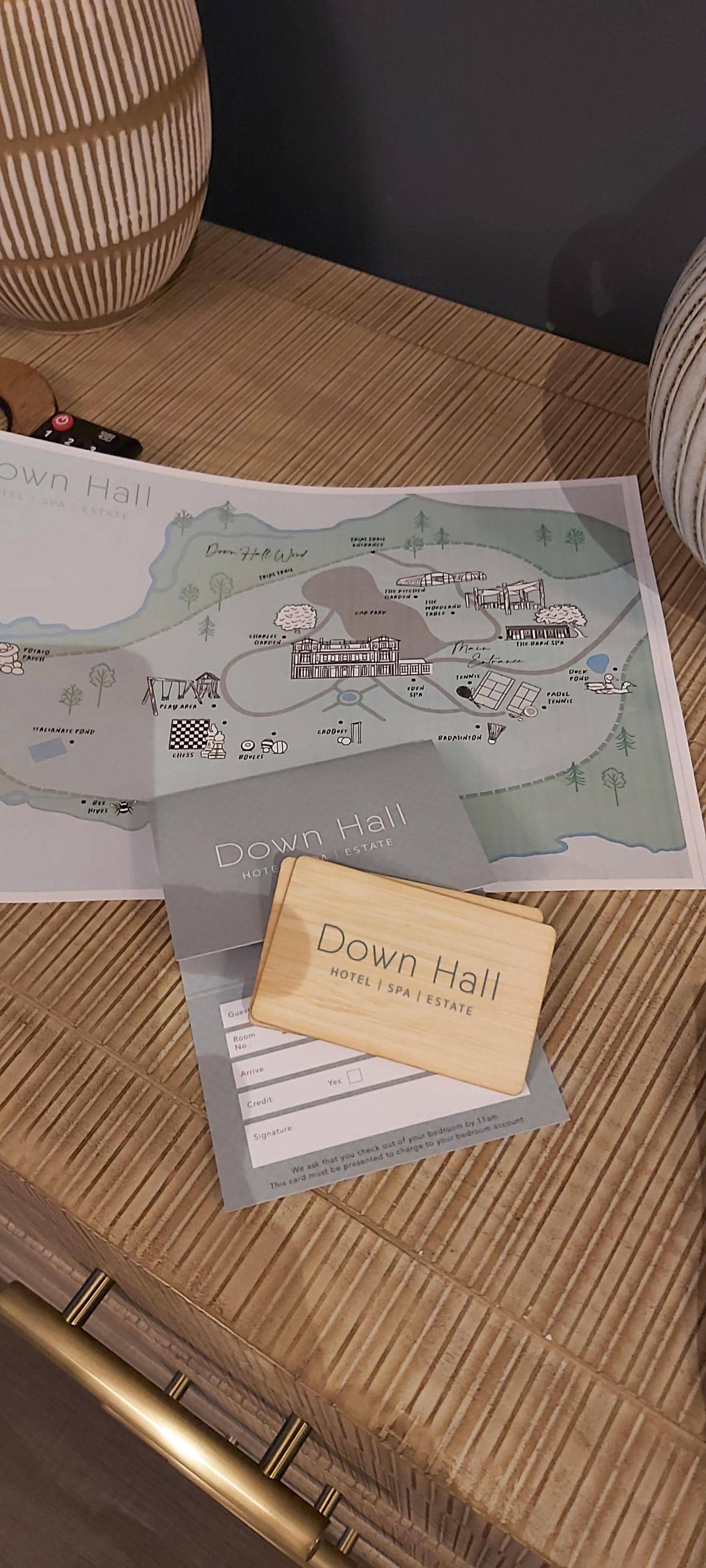 key card made of wood