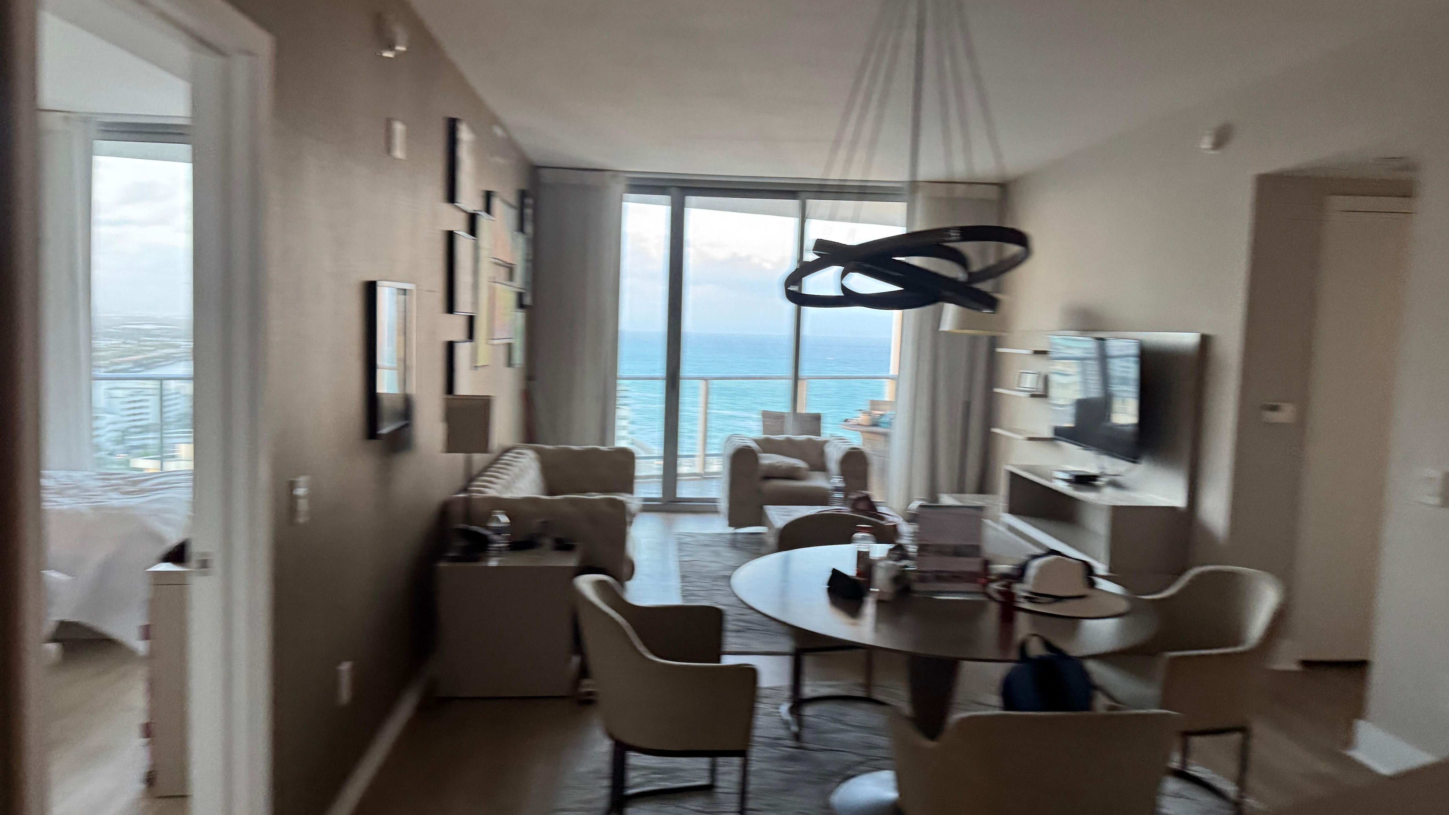 Living area of condo