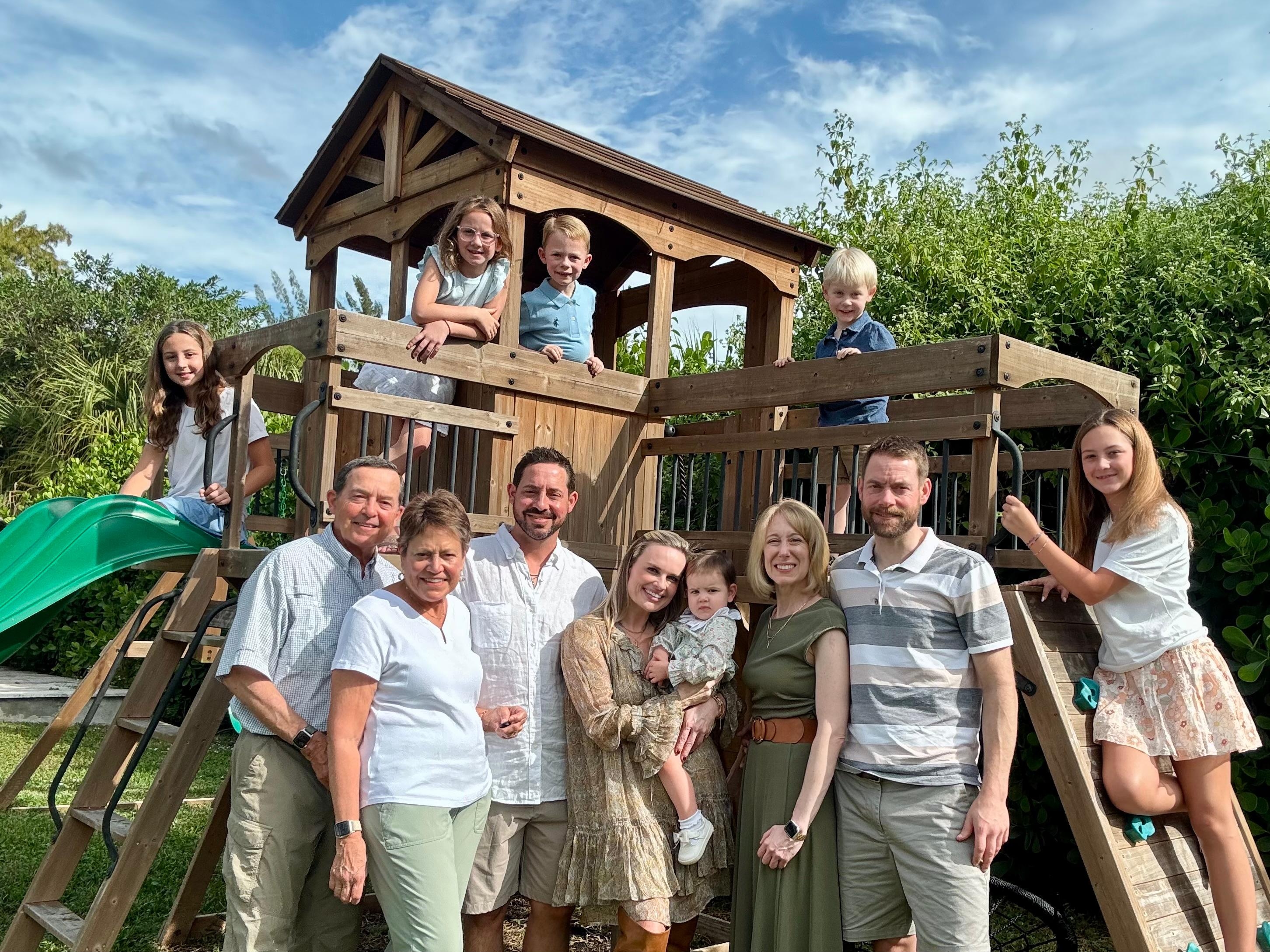 Great setting for a family photob