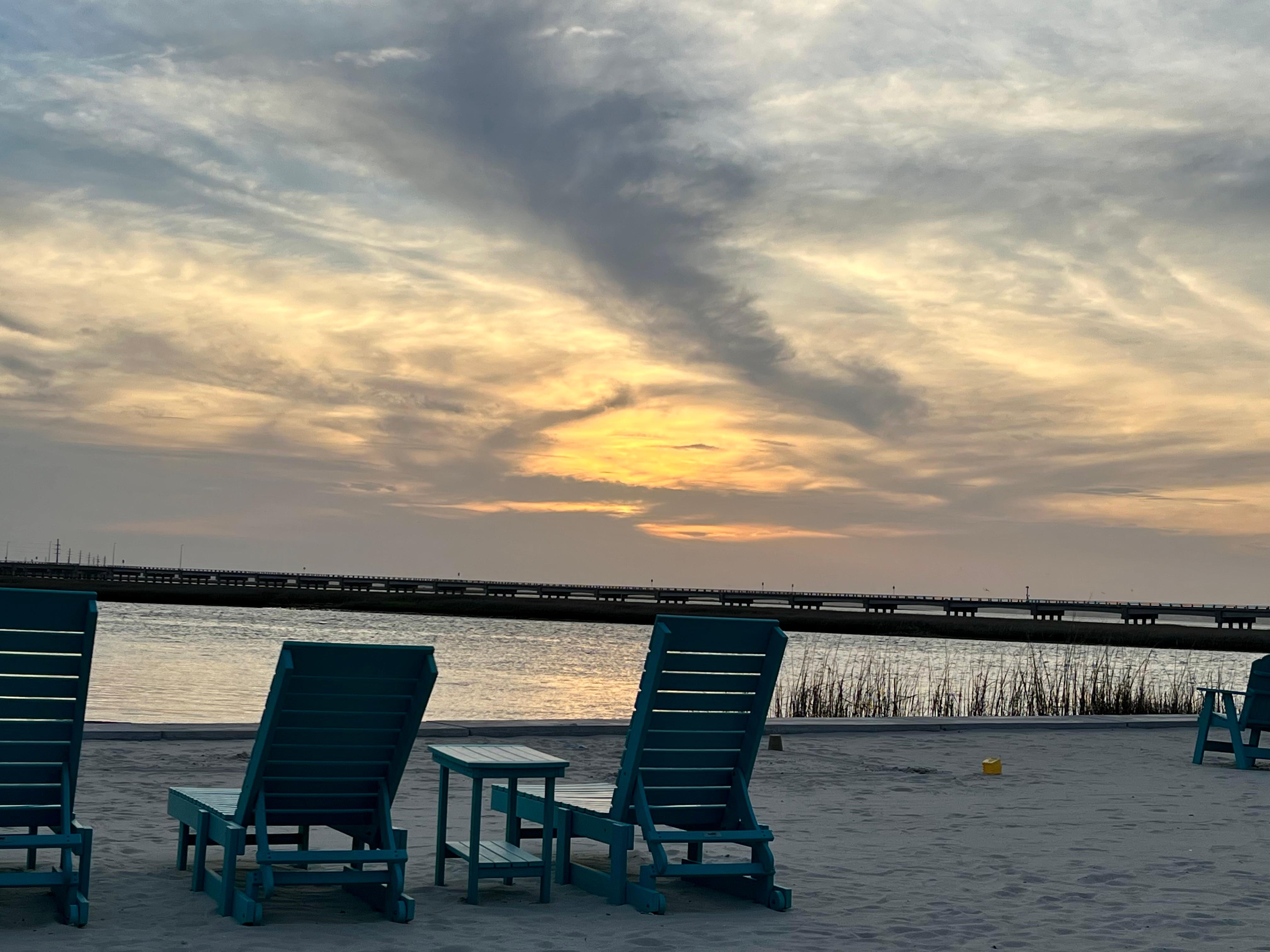 Great little beach with firepit!