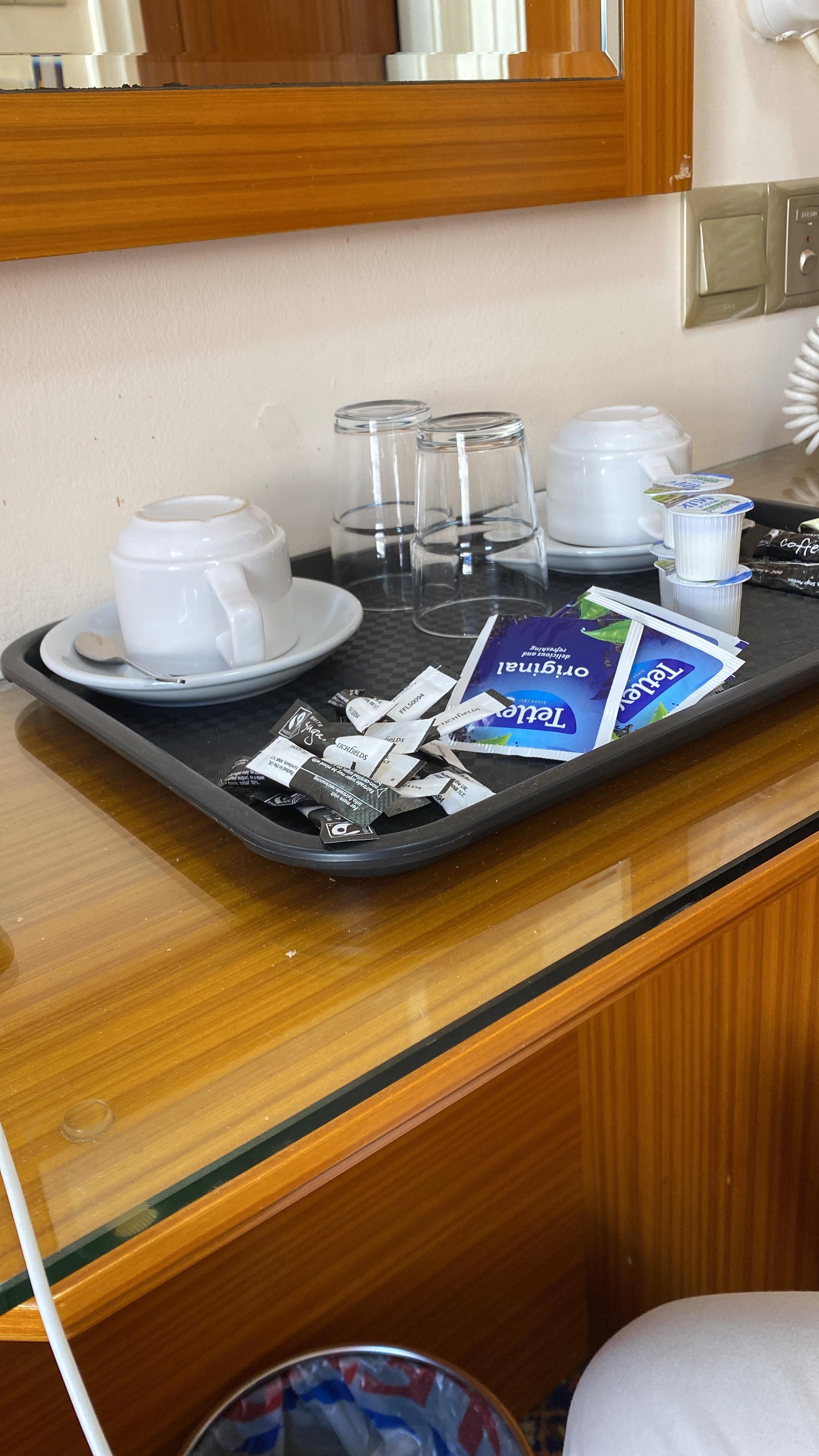 Tea-making facilities.