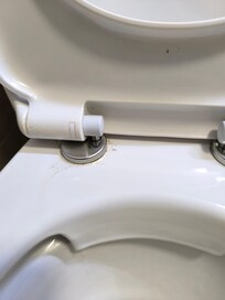 Schmutzige Toilette