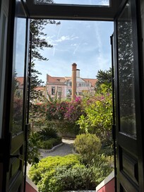 View from the kitchen/dining area