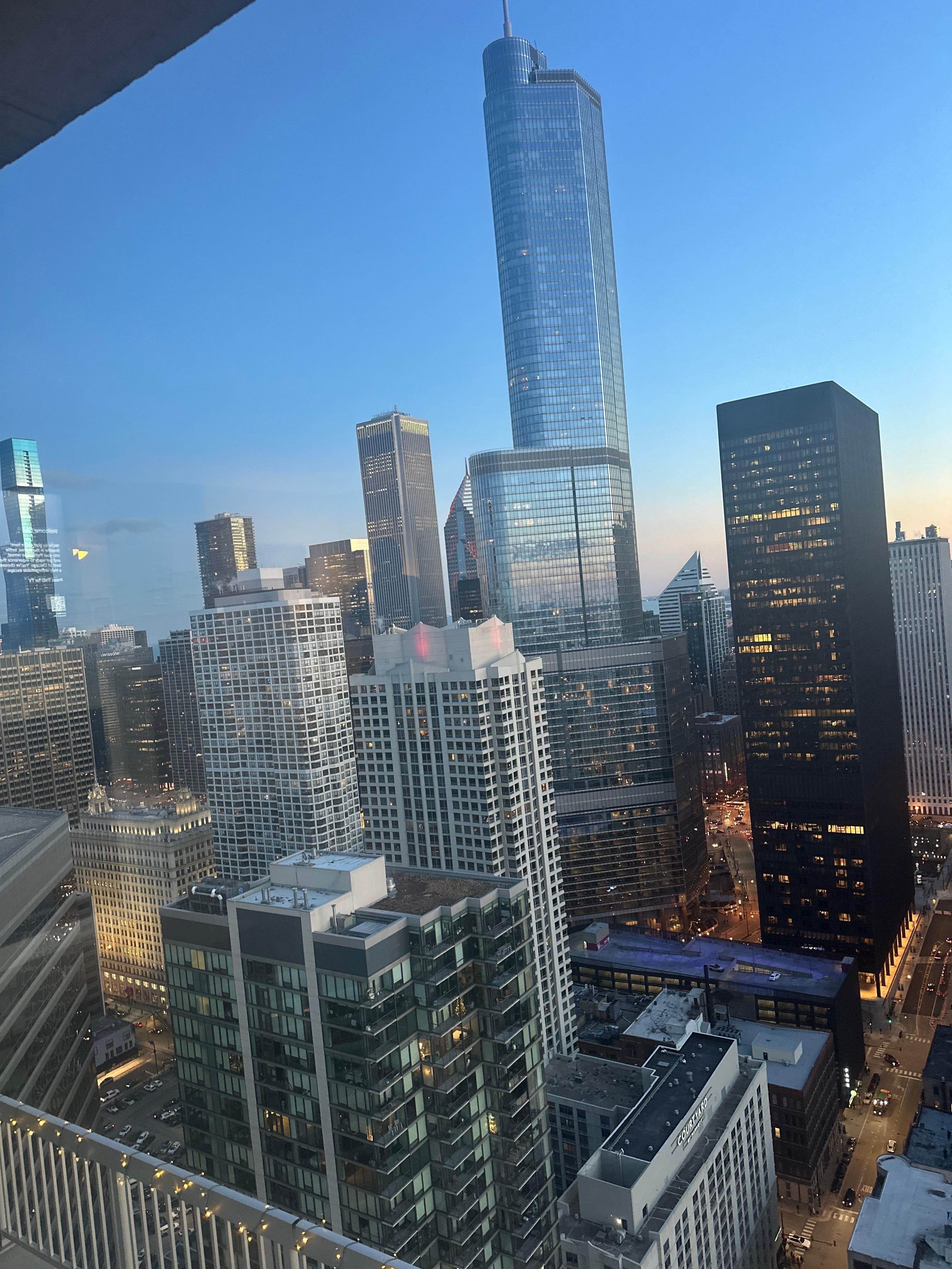 View from living room