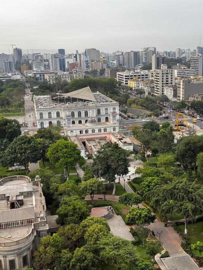 outside of the hotel