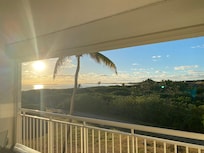 Sunrise from the balcony