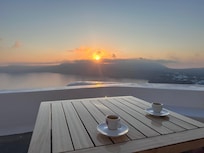 Sunrise from our room.