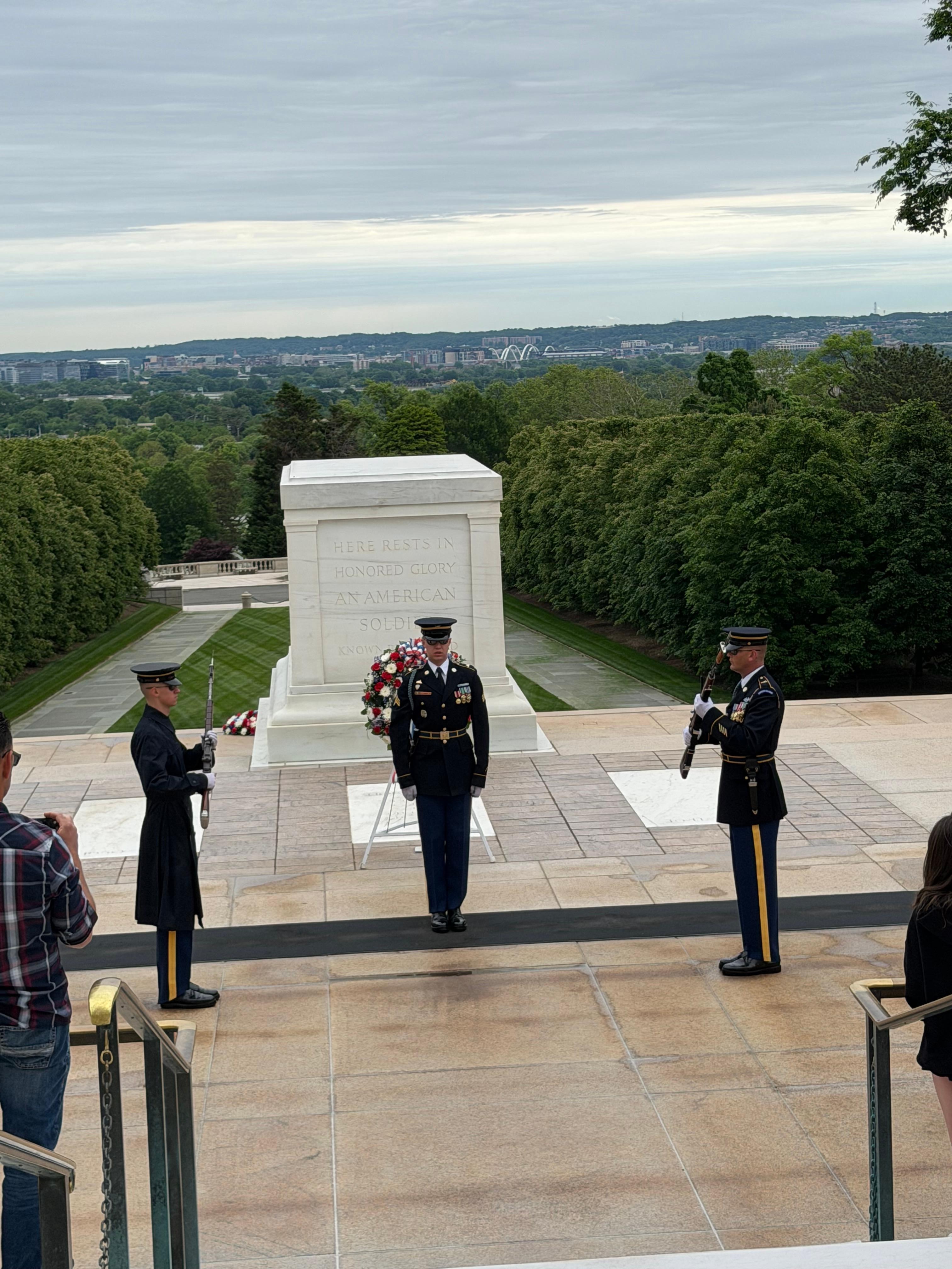 Arlington Changing of the Guards!!