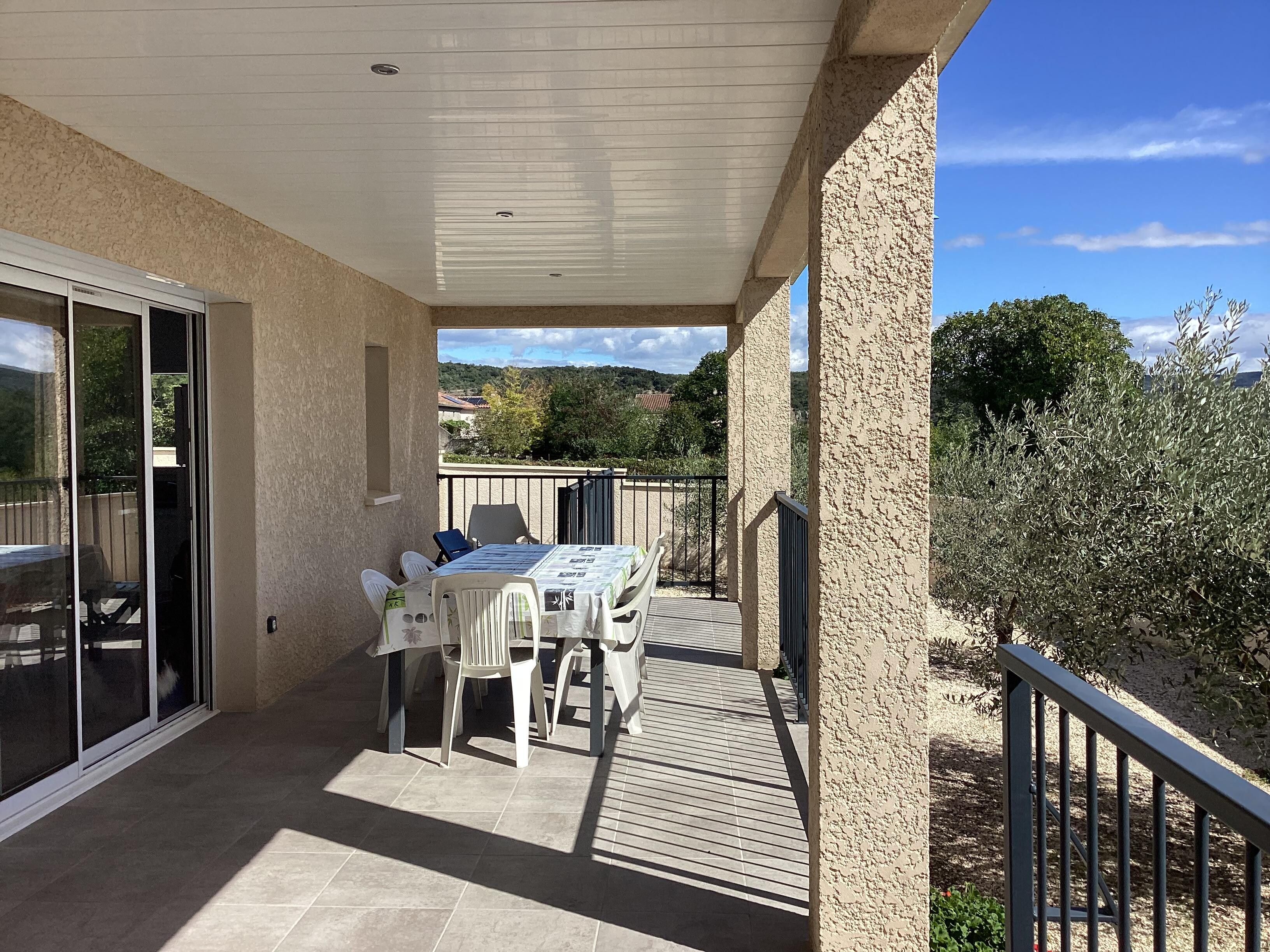 Viel Platz auf der Terrasse 