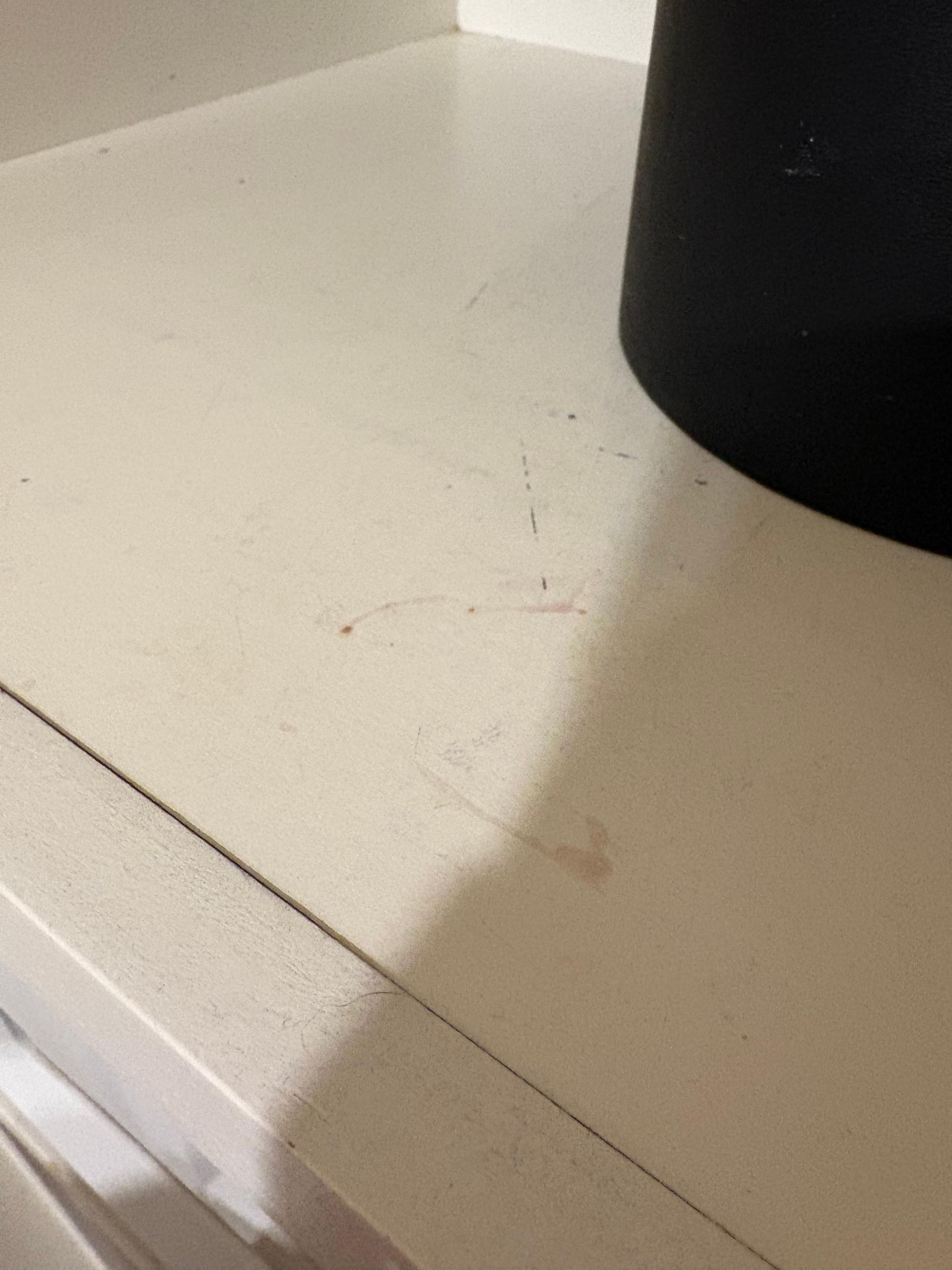 Dirty around microwave