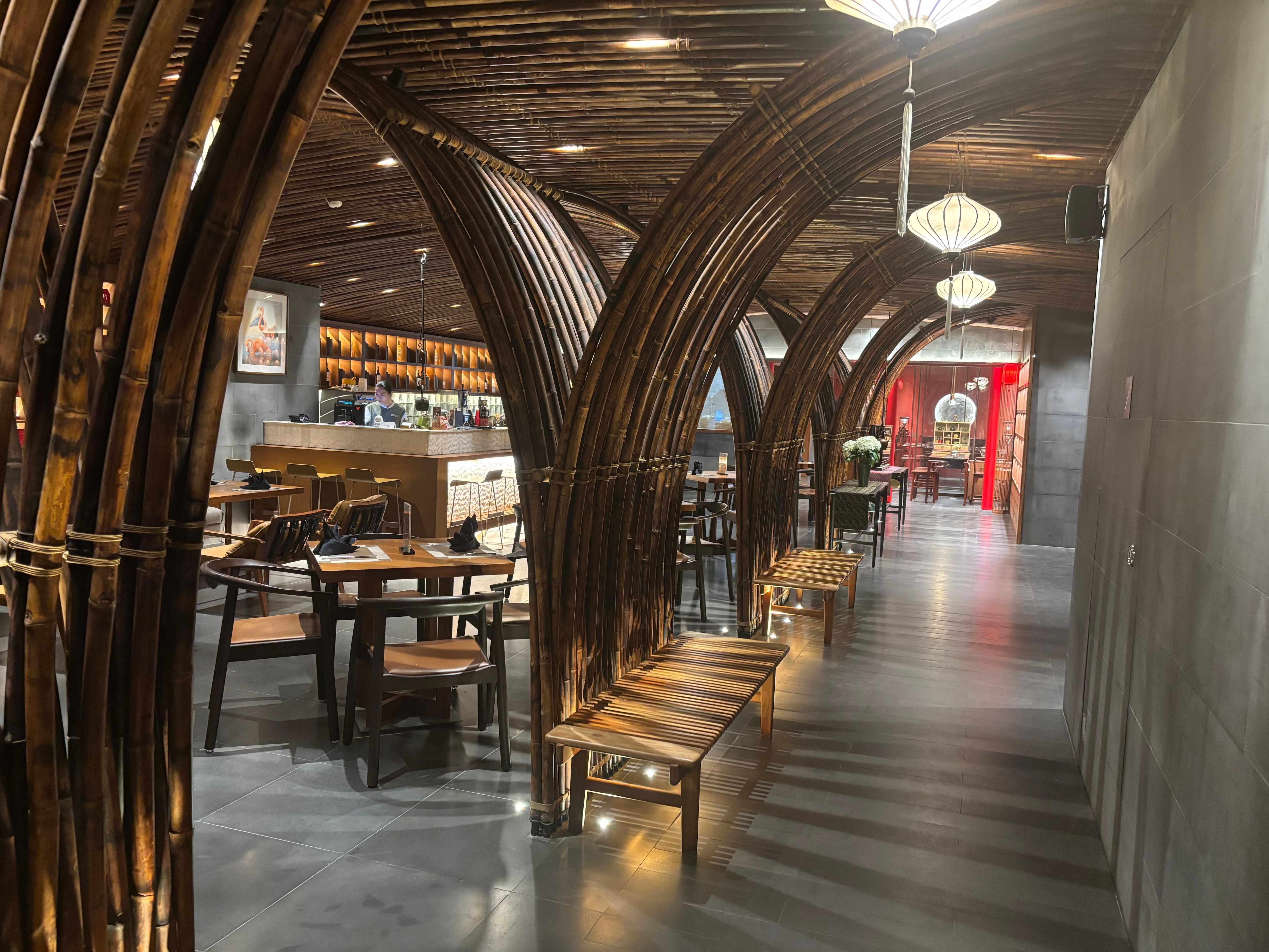 1階のレストラン