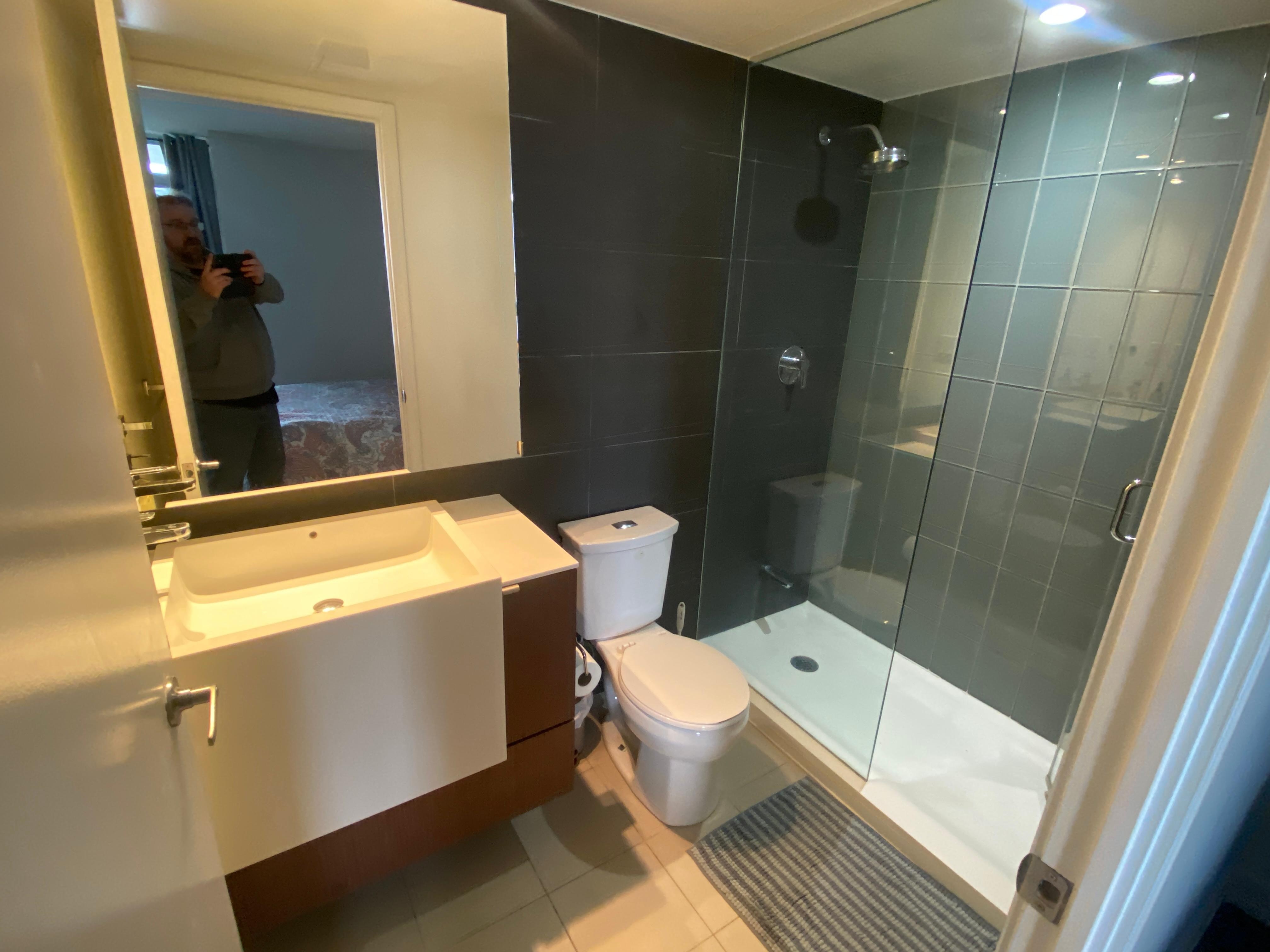 On suite bathroom in bedroom #2