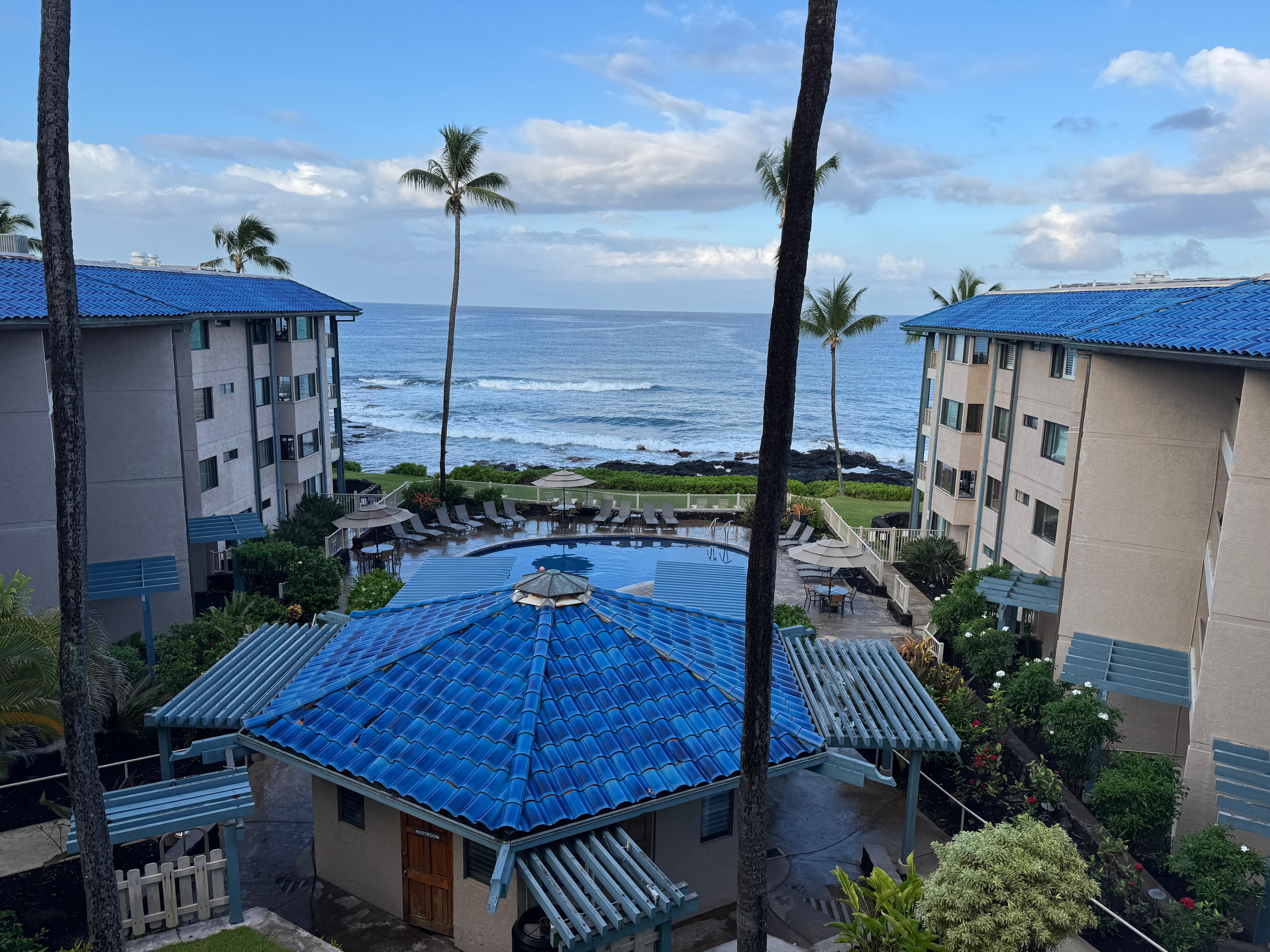 Morning on the lanai