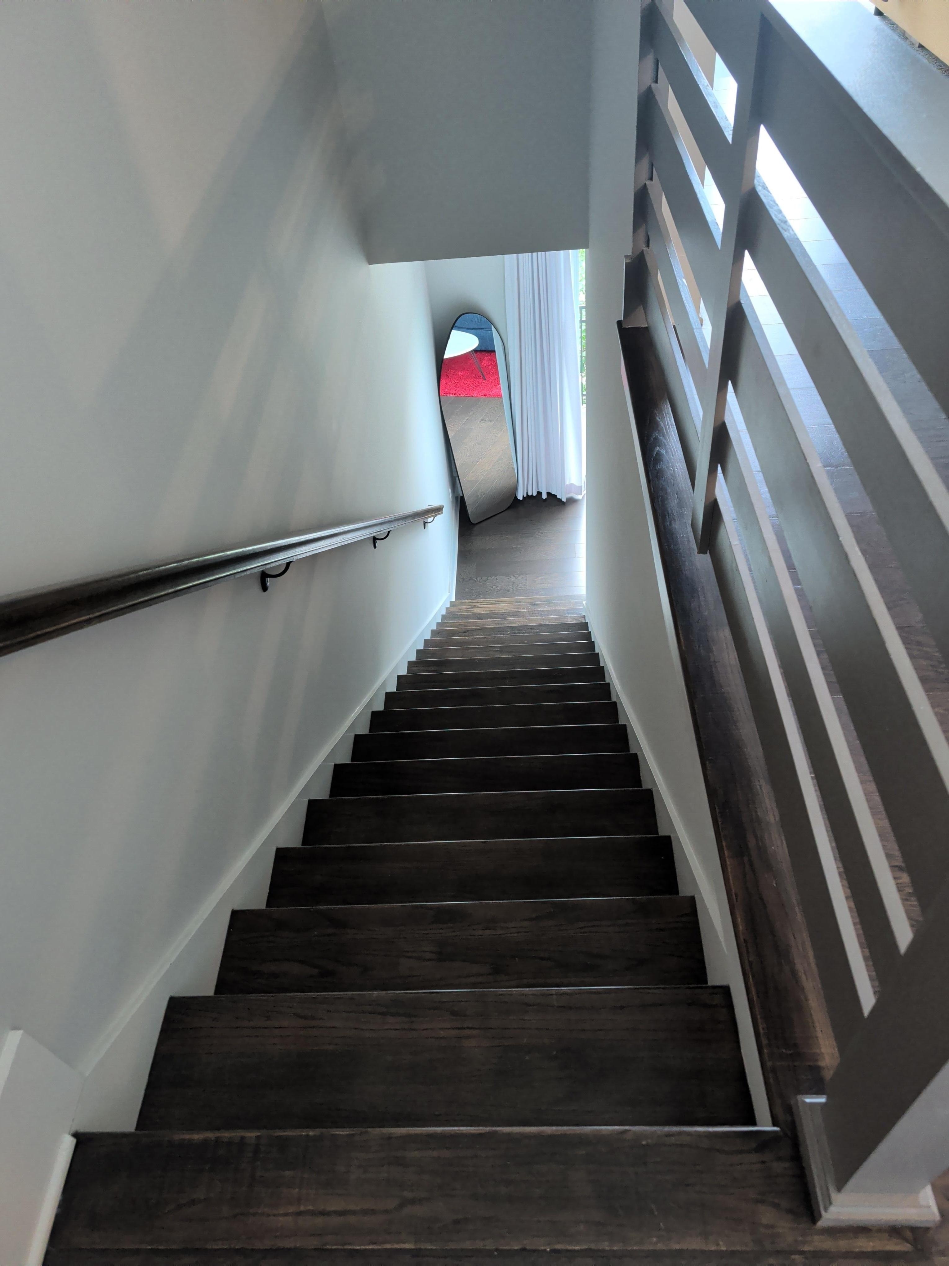 Stairs to bedroom