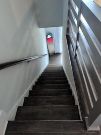 Stairs to bedroom