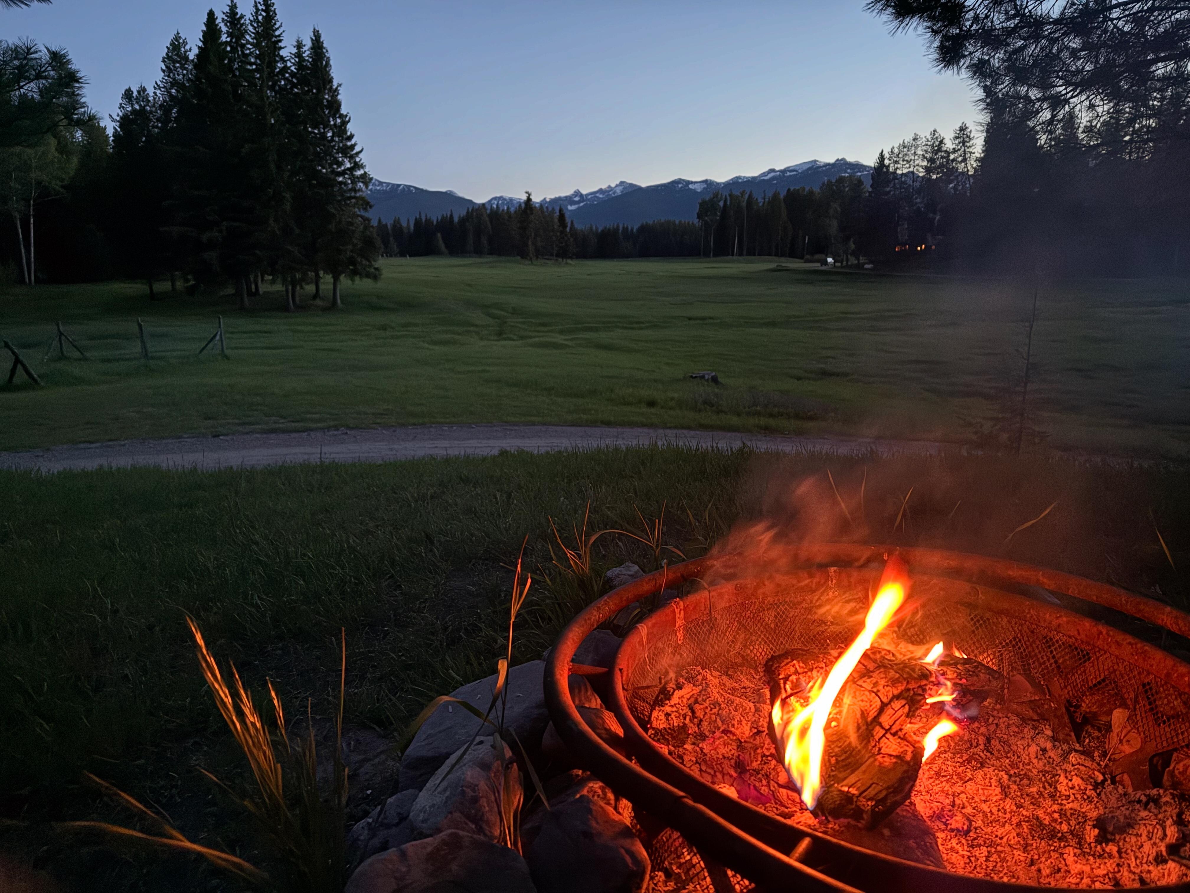 Beautiful way to spend an evening!