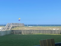 View from patio. Nice are for kids to play in too.