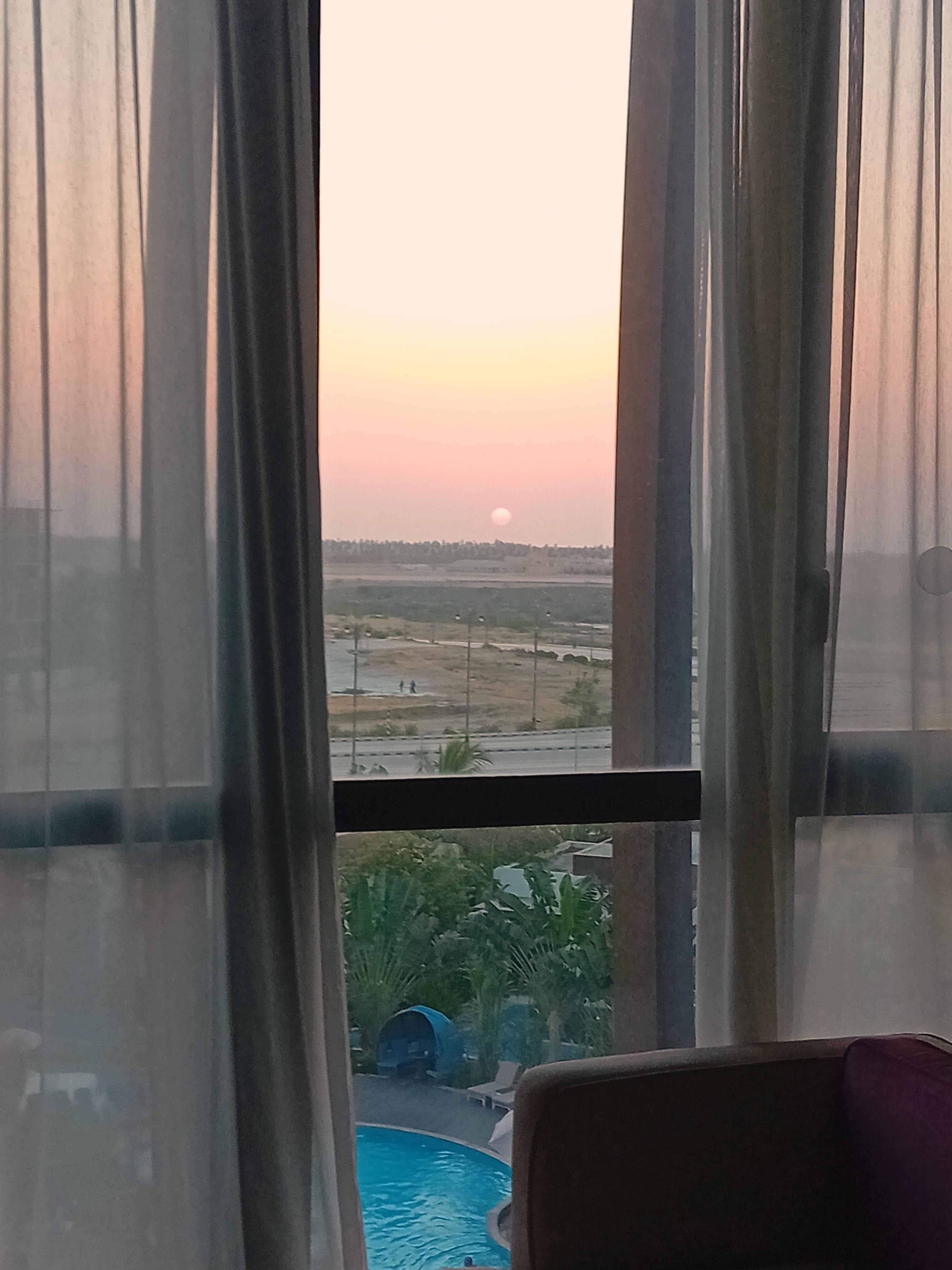 Sonnenaufgang im Zimmer