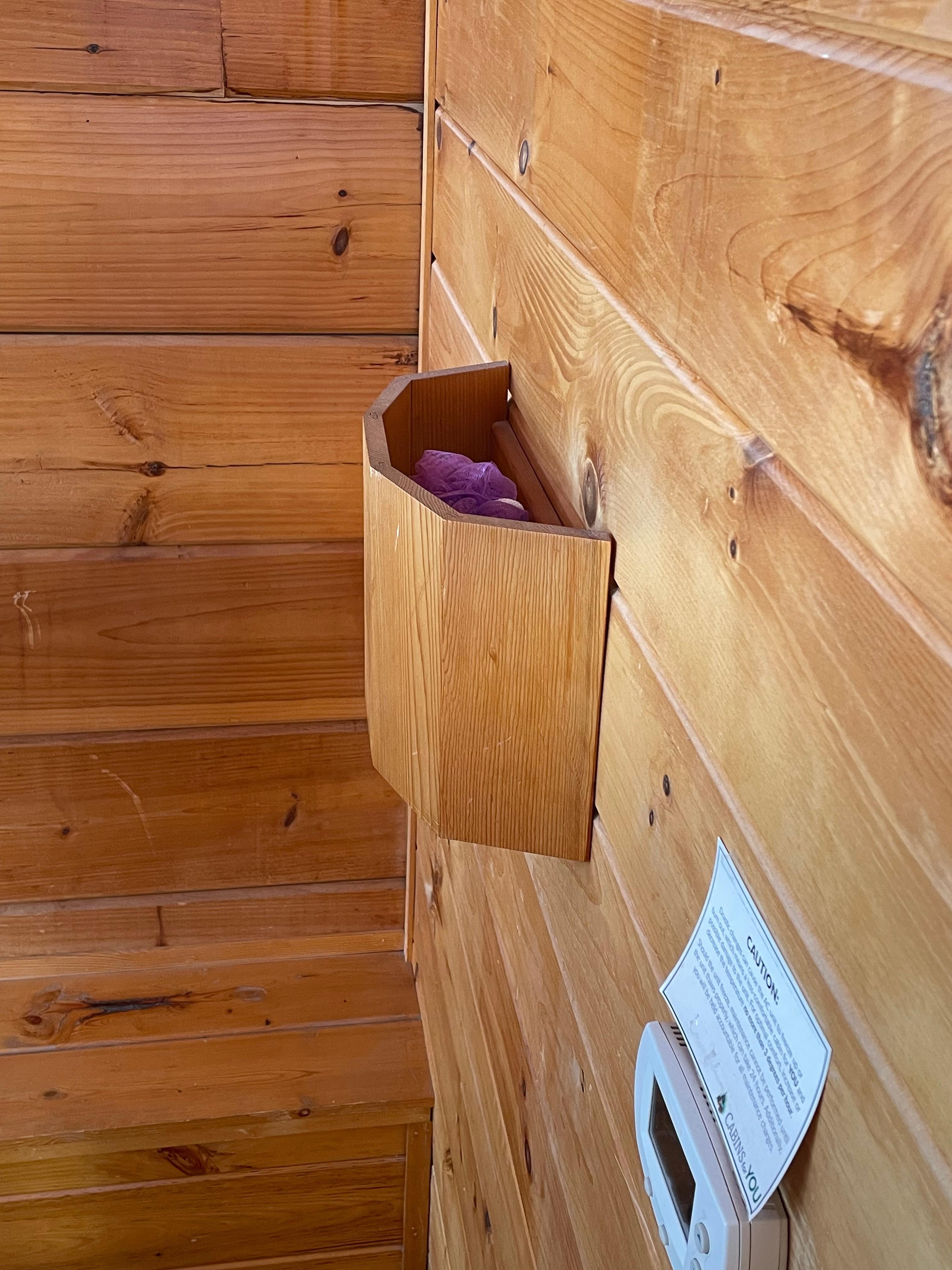 Loofa found in light