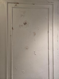 Wall of my room dry, but unsightly.