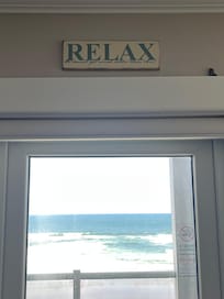 It’s easy to relax in the condo!