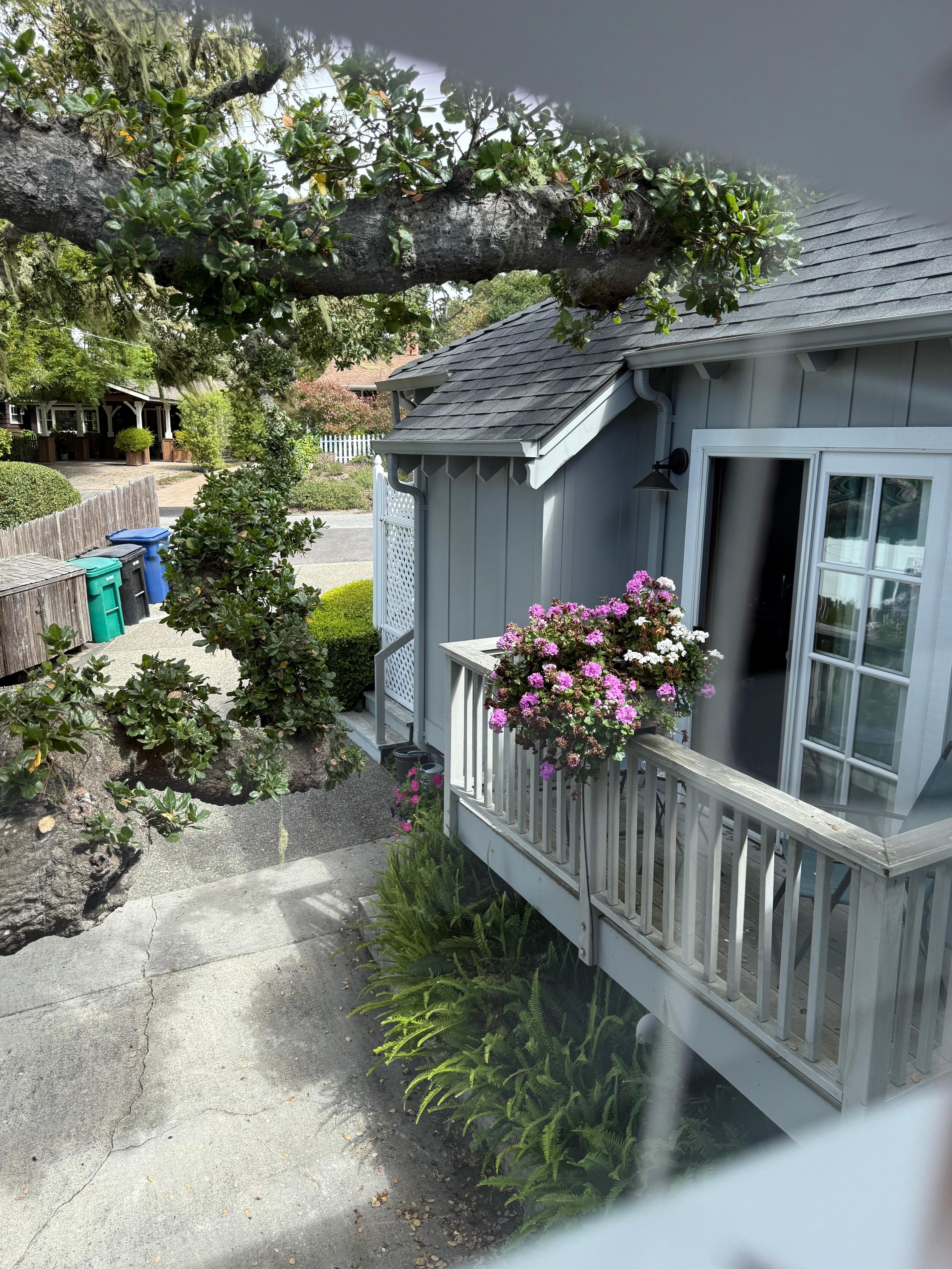 Balcony from dining room