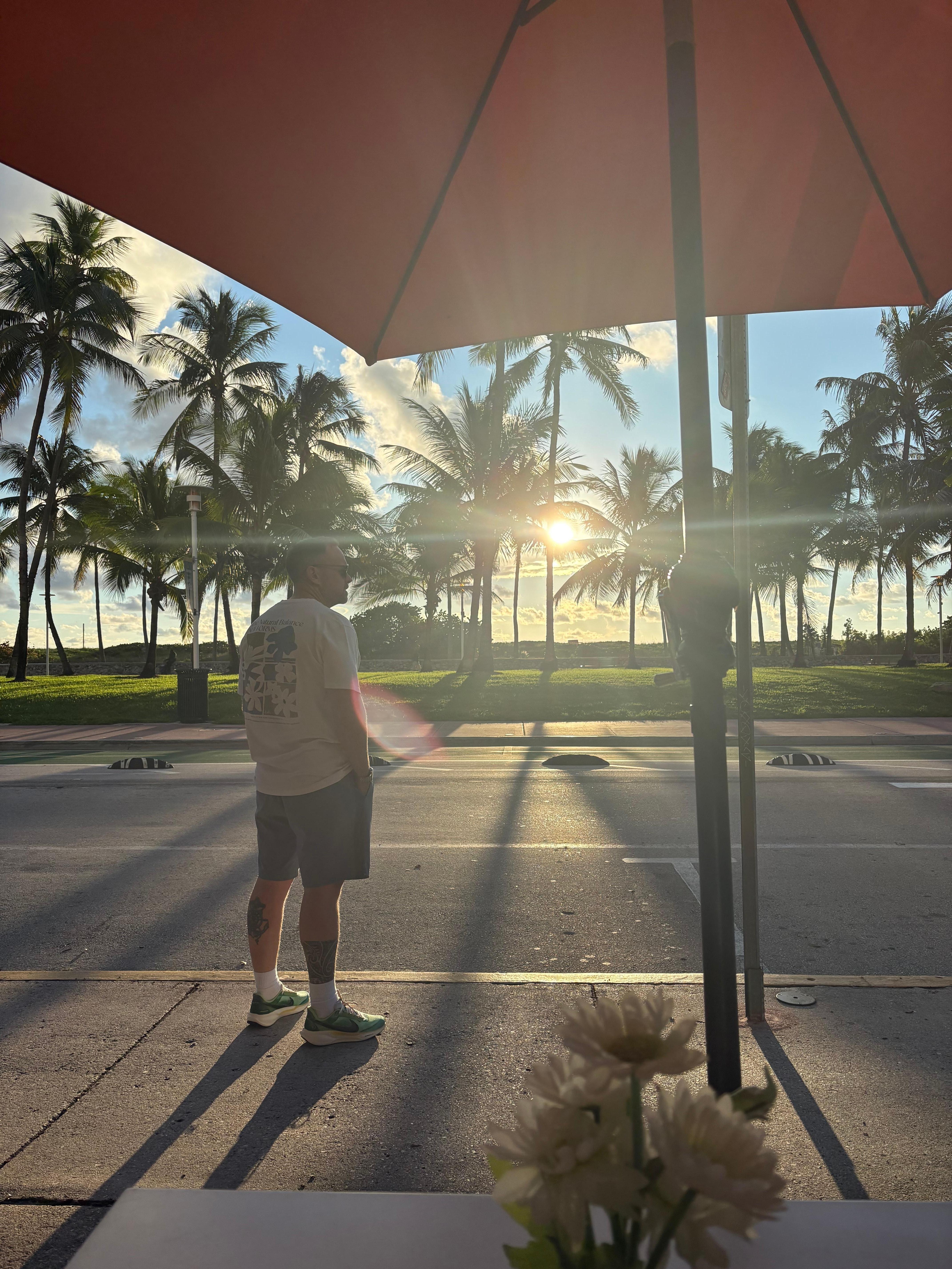 Breakfast with a view