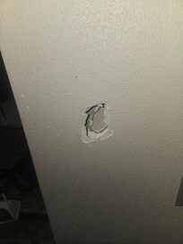Literally a hole in the wall