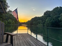 more of sunset from the beautiful dock