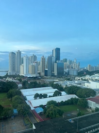 Hallway view from 9th floor