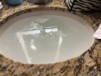 sink plugged most days