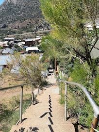 Stairs to downtown Bisbee