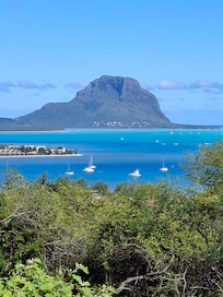Vue sur le morne.