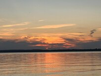 Sunset on the beach