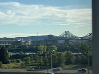 Vue de notre chambre