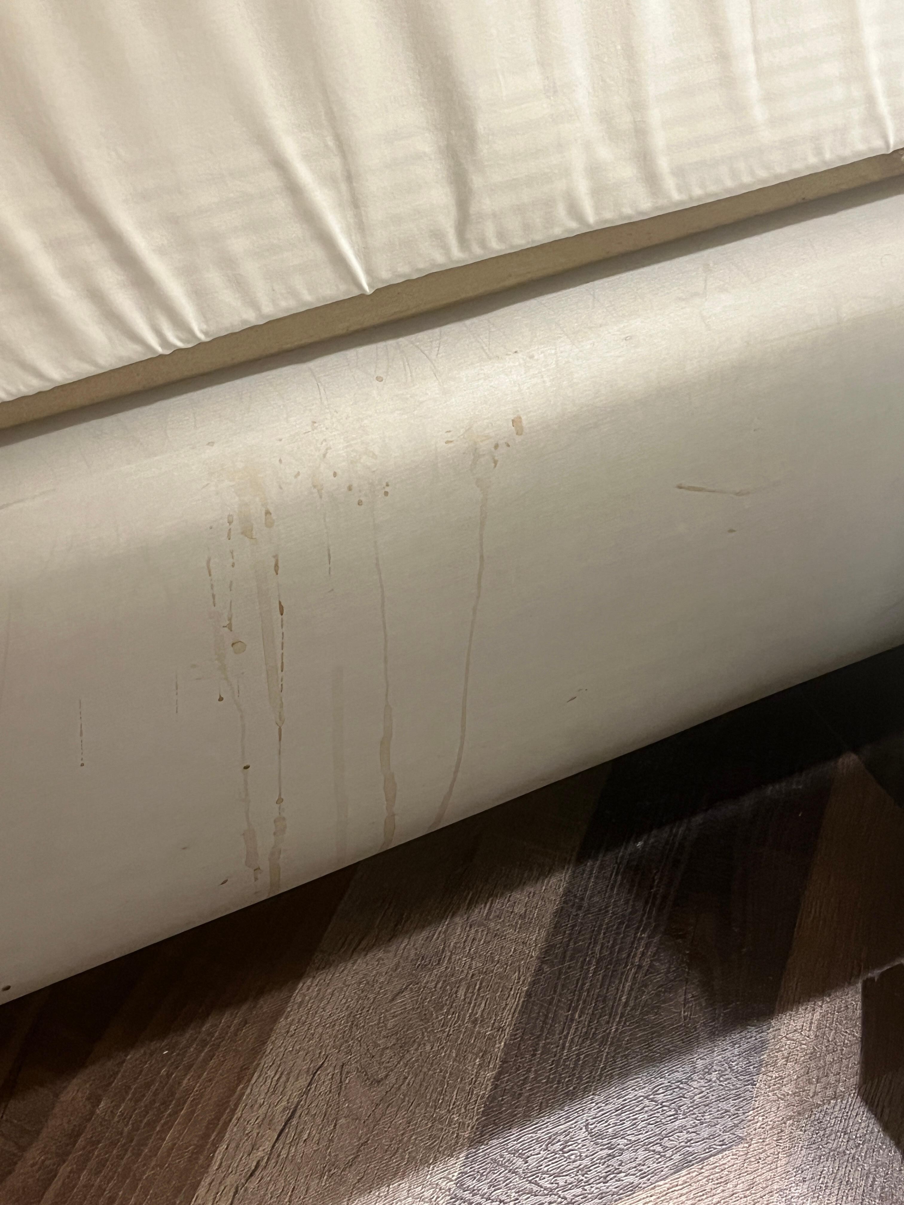 Cleanliness level of the bed