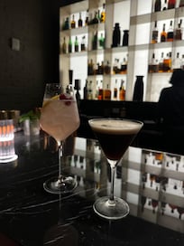 Complimentary drinks from the hotel bar were a plus and we loved it!