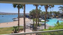 View from our balcony