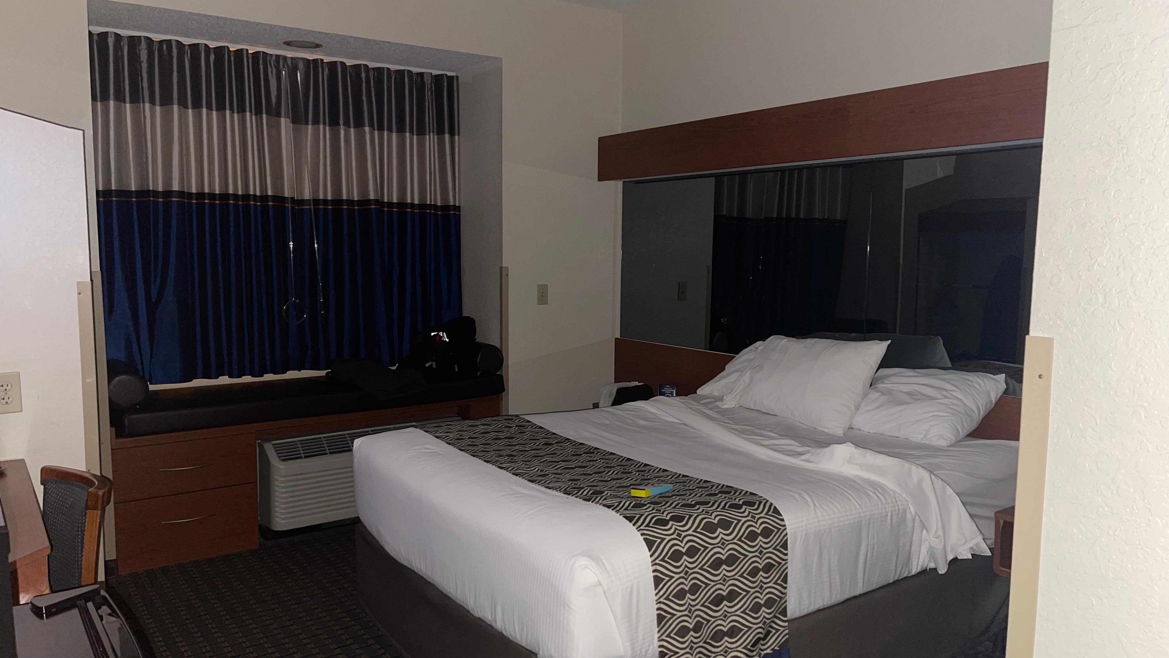 Wheelchair accessible room… End unit