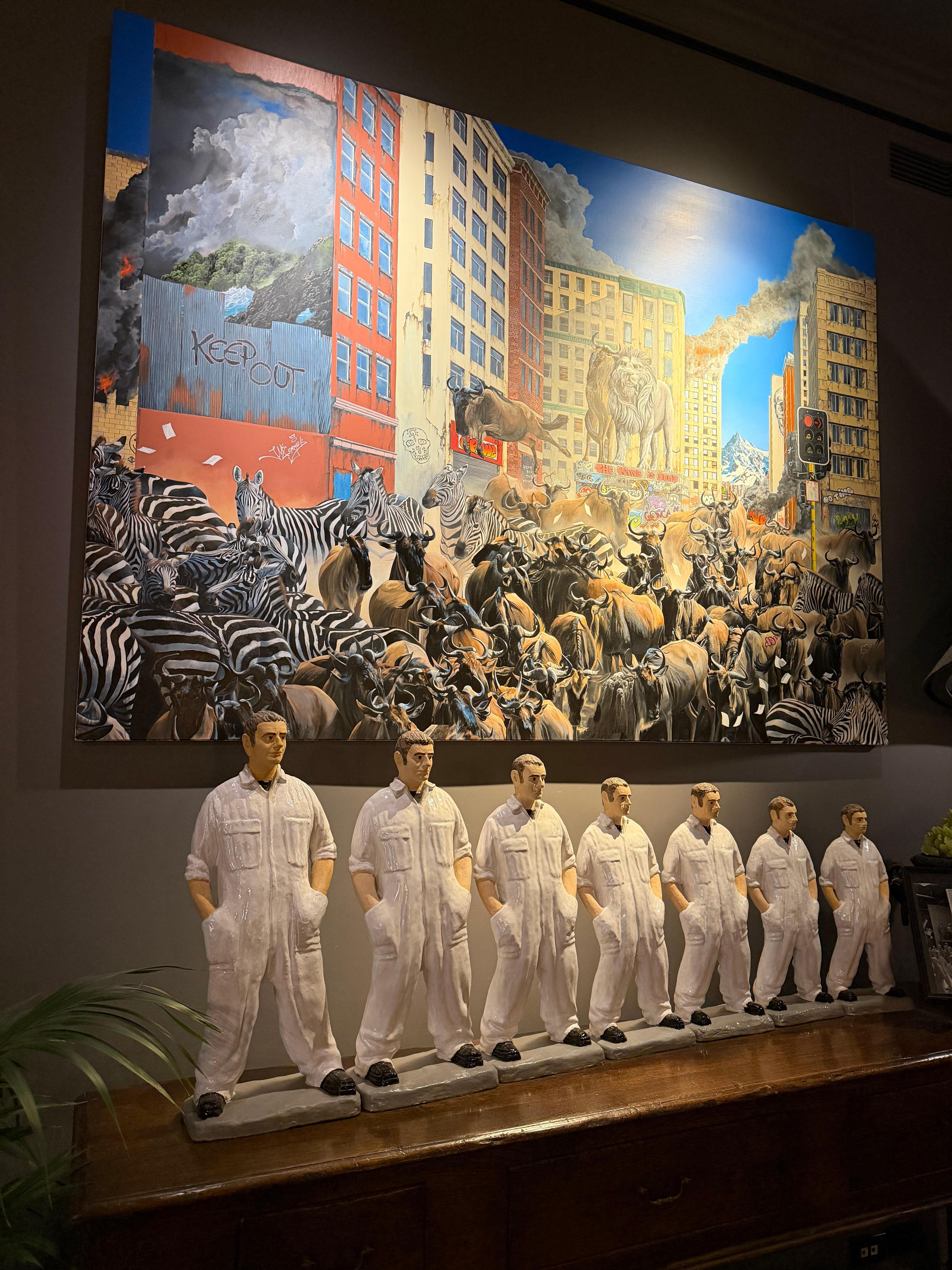 Such fun artwork everywhere you look!