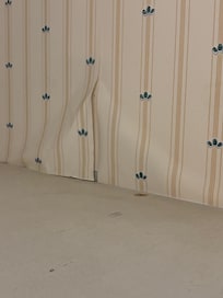 Peeling wallpaper