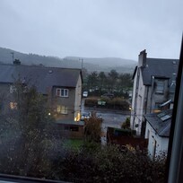 View of Aberfoyle from livingroom window, such a lovely little town!
